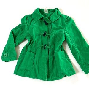Gymboree Girls Corduroy Lined Jacket Coat Sz 5/6 EUC Like new